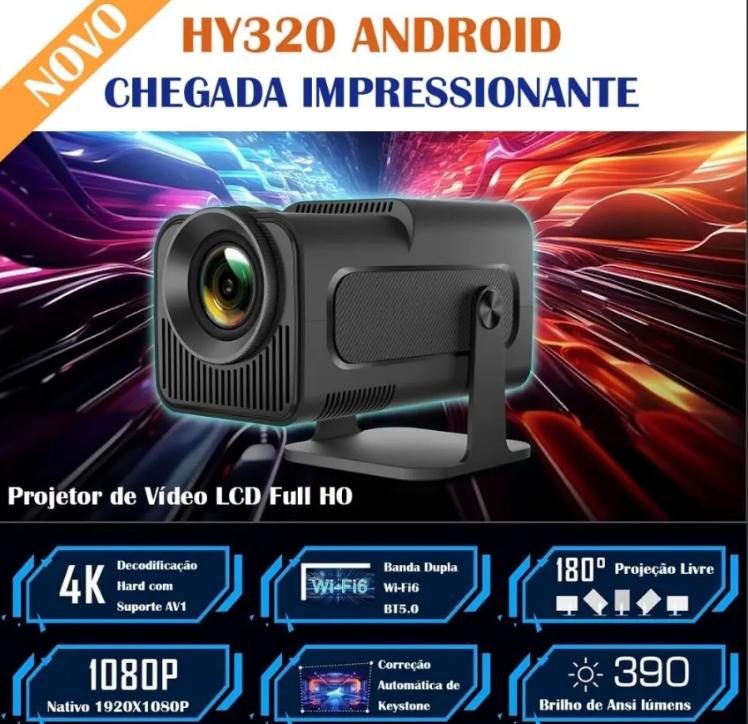 Proyector Portátil HY320 Android